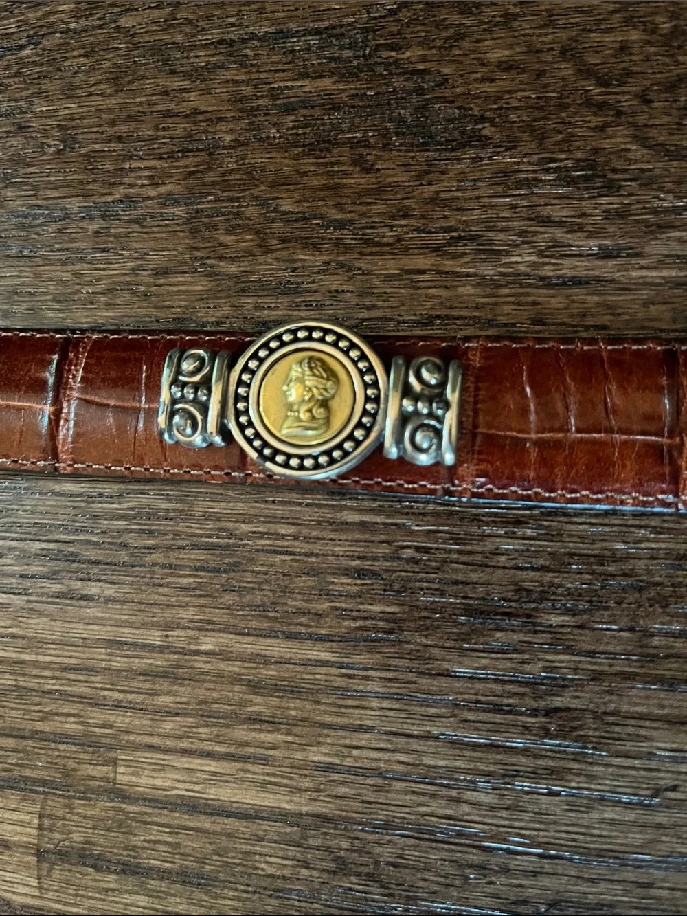 Brighton Museum Collection brown belt size small.